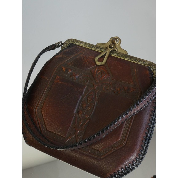 Handbags - Vintage leather cross mini bag